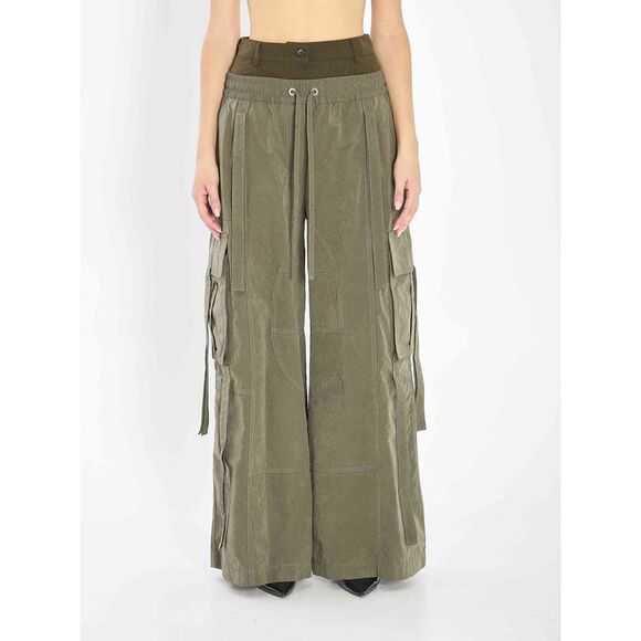 Dolce&Gabbana Women Waxed Cord Cargo Pants - Picture 1 of 4